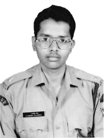 <div >C Umesh Chandra</div><p>An officer at the forefront of the police campaign against naxalism in AP Shri Umesh Chandra was killed on 4th September 1999, when motor-cycle born naxalites opened fire on the vehicle in Hyderabad city. In his memory several Police Organization and Associates undertake charitable activities in AP.  </p>